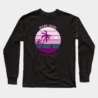 Summer Full Of Surfing Long Sleeve T-Shirt